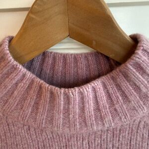 Vince Cashmere Crop Mock Turtleneck XS